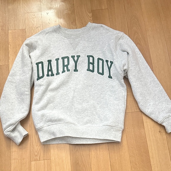 Dairy Boy Tops - Dairy Boy X Revolve Varsity Crewneck